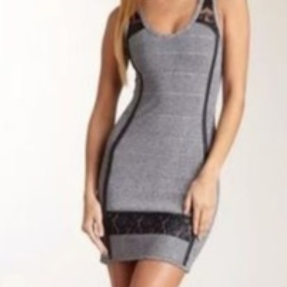 STRETTA BANDAGE BODYCON DRESS - Picture 1 of 6